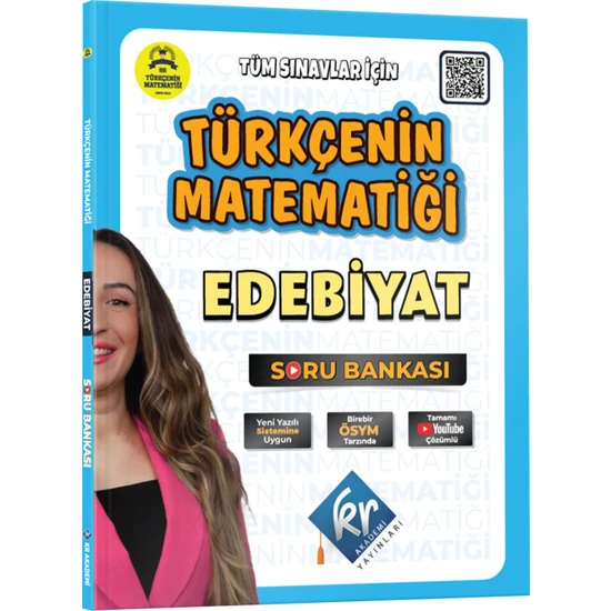 Kr Akademi Yayınları Gamze Hoca Türkçenin Matematiği Tüm Sınavlar İçin Edebiyat Soru Bankası