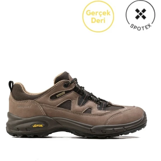 Grisport Gerçek Deri Vibram Taban Waterproof Erkek Trekking Bot Ve Ayakkabısı 11757N50T Kahverengi