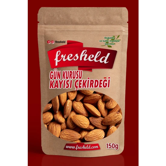 Fresheld x 2 Adet Gün Kurusu Kayısı Çekirdeği 150GR