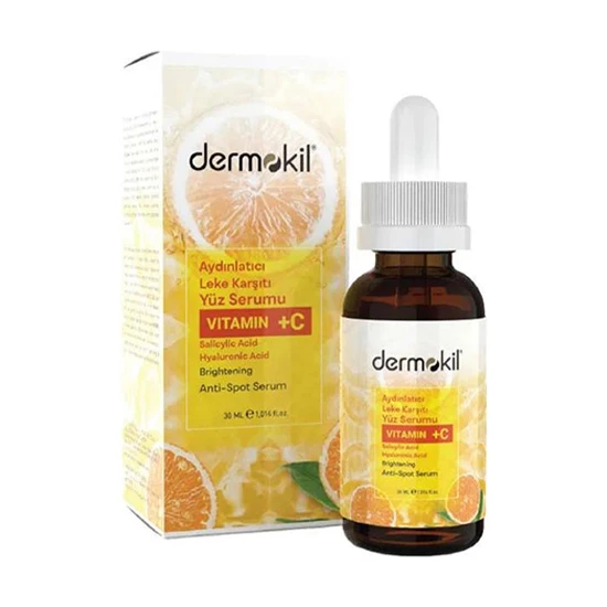 Dermokil Vitamin +C Yüz Serumu Aydınlatıcı Leke Karşıtı 30 ml