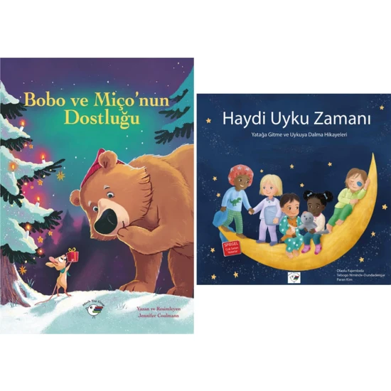 Bobo ve Miço'nun Dostluğu - Haydi Uyku Zamanı 2 Kitap