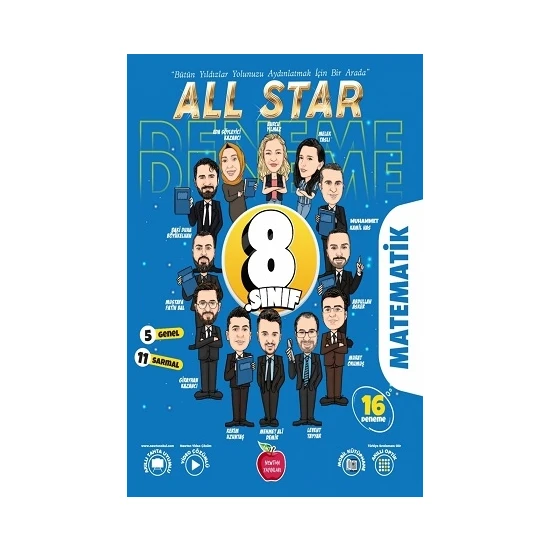 Newton Yayınları 8. Sınıf All Star Branş Deneme Matematik