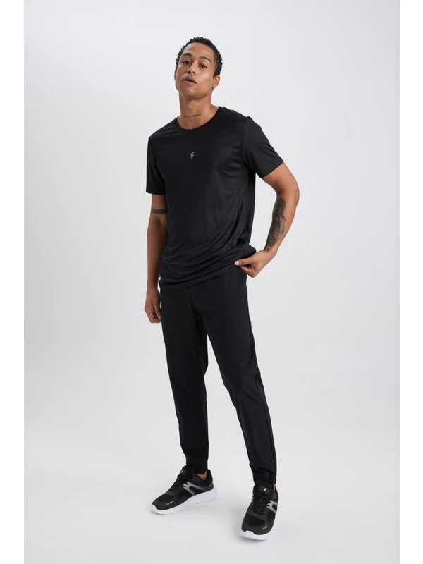 DeFactoFit Slim Fit Üç Cepli Dokuma Sporcu Jogger B2778AX23AU