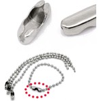 Etsylight 2,3 Mm Metal Klips Top Zincir Kapama Endüstriyel Kullanım İçin Dayanıklı Ürün