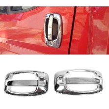 ZNZ Oto Aksesuar Citroen Jumper Krom Kapı Kolu Set 2 Kapı P.çelik 2006 Sonrası