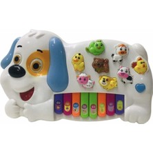 Canali Çiftlik Hayvan Sesli Eğitici Piyano Oyuncak - Köpek