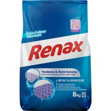 Renax Matik Beyaz & Renkliler Toz Çamaşır Deterjanı 8 kg x 2 Adet