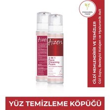 Aizen 3 İn 1 Face Cleaning Foam - Yüz Temizleme Köpüğü 6,76 Fl.Oz 200 ml