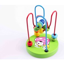 Samtoys Ahşap Eğitici Koordinasyon Oyunu Mini Ahşap Helezon