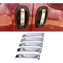ZNZ Oto Aksesuar Fiat Fiorino Krom Kapı Kolu 5 Kapı P.çelik 2008 Sonrası