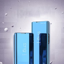 4U Sky Xiaomi Için Poco X5 5g/redmi Note 12 5g (Global)/(Hindistan)/(Çin) Görüntüle Pencere Telefon Standı Kılıfı Elektraparma Aynası Yüzey Deri Kapak Pembe (Yurt Dışından)