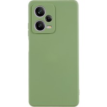 4U Sky Xiaomi Redmi Için Note 12 Pro 5g Kırmızı Dayanıklı Tpu Kasa Fiber Astar Ka Koruyucu Telefon Kapağı Bean Yeşil (Yurt Dışından)