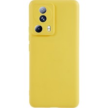 4U Sky Xiaomi Için Cep Telefonu Kılıfı 13 Lite/civi 2 5g, Çizgi Anti-Cratch Mat Yumuşak Tpu Telefon Kapağına Sarı (Yurt Dışından)