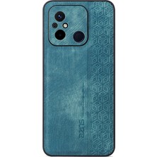 4U Sky Xiaomi Poco C55 4g Için Kayma Önleyici Telefon Kasası, Basılı Deri Kaplı Tpu Akıllı Telefon Kapak Yeşili (Yurt Dışından)