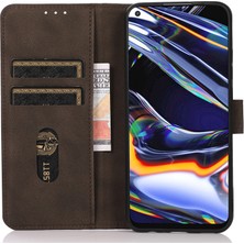 4U Sky Xiaomi Için Khazneh Redmi Note 12 Turbo/poco F5 5g Dokulu Pu Deri Cep Telefon Kılıf Cüzdan Stand Kapak Kahverengi (Yurt Dışından)