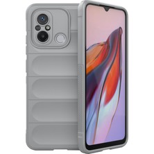 4U Sky Xiaomi Poco C55 4g/redmı 11A 4G/12C 4g Sağlam Tpu Telefon Kapak Cep Telefonu Geri Düzenli Gri (Yurt Dışından)