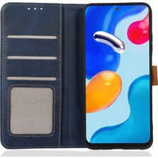 4U Sky Buzağı Dokusu Xiaomi Için Telefon Kılıfı Poco C55 4g/redmı 11A 4G/12C 4g Stand Cüzdan Telefon Kapak Sapfire (Yurt Dışından)