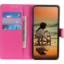 4U Sky Xiaomi Redmi Için Telefon Koruyucu Kılıf Not 12 5g (Global)/(Hindistan)/(Çin)/poco X5 5g Litchi Doku Pu Deri Deri Flip Stant Stand Cüzdanı (Yurt Dışından)