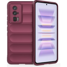 4U Sky Xiaomi Poco F5 Pro 5g/redmi K60 Pro 5G/K60 5g Şok Geçirmez Esnek Tpu Telefon Kılıfı Sağlam Telefon Geri Koruyucu Kabuk Kapak Koşusu Kırmızı (Yurt Dışından)