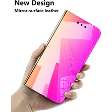 4U Sky Xiaomi Poco F5 Pro 5g/redmi K60 5G/K60 Pro 5g Pu Deri Cüzdan Ayna Benzeri Yüzey Standı Kapak Gül (Yurt Dışından)