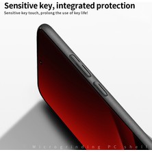 4U Sky Xiaomi 13 Ultra Telefon Kılıfı Için Kalkan Mat Serisi Ultra Soğuk Cilt Anti-Kırpma Sert Pc Kapak Black (Yurt Dışından)