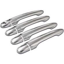 ZNZ Oto Aksesuar Mercedes Citan Krom Kapı Kolu 4 Kapı P.çelik 2012 Sonrası