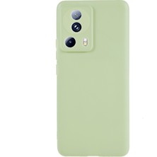 4U Sky Xiaomi Için Cep Telefonu Kılıfı 13 Lite/civi 2 5g, Çizgi Anti-Mat Yumuşak Tpu Telefon Kapak Yeşil (Yurt Dışından)