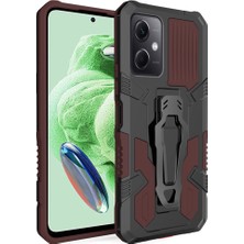 4U Sky Mechwarrior Xiaomi Için Proje Telefon Kılıfı Note 12 5g (Çin)/(Hindistan)/(Global)/poco X5 5g Kickstand Kemer Klibi Tpu+Pc Kapak Kavurası (Yurt Dışından)