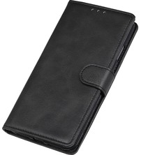 4U Sky Xiaomi 13 Ultra Için Pu Deri Telefon Kılıfı, Cüzdan Stand-Black ile Cowhide Doku Telefon Kapağı (Yurt Dışından)