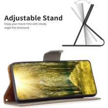 4U Sky Xiaomi Için 13 Lite/civi 2 5g Pu Deri Cüzdan Kapağı Litchi Doku Stand Telefon Kılıfı Strap-Grey (Yurt Dışından)