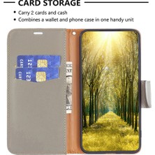 4U Sky Xiaomi Için 13 Lite/civi 2 5g Pu Deri Cüzdan Kapağı Litchi Doku Stand Telefon Kılıfı Strap-Grey (Yurt Dışından)