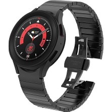 MobaxAksesuar Samsung Galaxy Watch 4 5 6 7 FE 40 40 44 Classic 42 43 46 47 mm Kordon Baklalı Metal Kordon