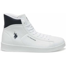 U.S. Polo Assn. Boğazlı Erkek Spor Tibet Hi Erkek Bot Ayakkabı 101164569-1BEYAZ