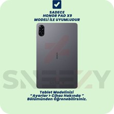 Sneezy Honor Pad X9 11.5 Inç Kılıf Shockarmor Clear Köşe Korumalı Şeffaf Tablet Kılıfı