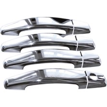 ZNZ Oto Aksesuar Opel Corsa Krom Kapı Kolu 4 Kapı P.çelik 2007-2019 Arası