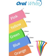 Oral White Arayüz Fırçası Yeşil 0.8 mm Cleaning Pro 5 Adet