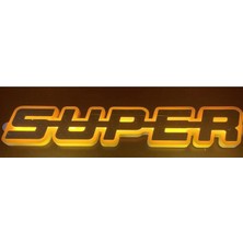 Ahmet Otomotiv Süper Ledli Sarı Super Işıklı 12V-24V