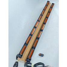 Ahmet Otomotiv 120CM Uzaktan Kumandalı Çakar LED Lamba