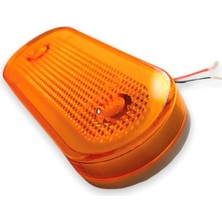 Ahmet Otomotiv Neon Sarı 20 Ledli Parmak Lamba 12V-24V Uyumlu