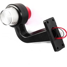 Ahmet Otomotiv Neon Boynuz Lamba Kırmızı-Beyaz 12V-24V