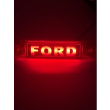 Ahmet Otomotiv (5 Adet) Ford Yazılı Parmak LED Kırmızı Renk