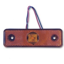 Ahmet Otomotiv Side Marker LED Lamba Sarı 12V-24V