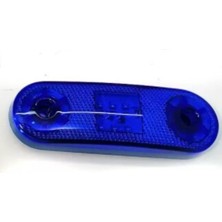 Ahmet Otomotiv 21 LED Mavi Lamba 12V-24V Tır Kamyon Dorse Otobüs Minibüs Offroad