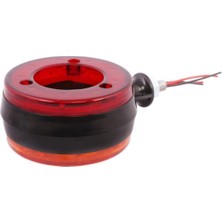 Ahmet Otomotiv Ayna Altı Küpe Sarı-Kırmızı 12V-24V Ortası Açık