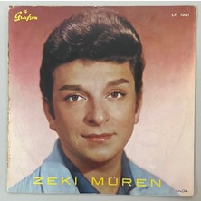 Zeki Müren Ilk Lp Grafson 7001 Plak (Türkiye'de Yayınlanan Ilk Lpsidir Orjinal 1968 Dönem Baskı)