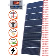 Oxa Dijital Termostatlı Halı Altı Karbon Isıtıcı Film 65X75CM