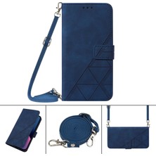 Yihang Boutique Xiaomi Redmi Note 9 Pro/9s ile Uyumlu Tam Korumalı Yumuşak Pu Deri Kapaklı Cüzdan Telefon Kılıfı, Kart Tutuculu ve Uzun Askılı (Yurt Dışından)