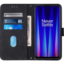 Yihang Boutique Oneplus Nord Ce 2 5g ile Uyumlu Tam Korumalı Yumuşak Pu Deri Kapaklı Cüzdan Telefon Kılıfı, Kart Tutuculu ve Uzun Askılı (Yurt Dışından)