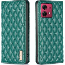 Yihang Boutique Motorola Moto G84 5g Için Kılıf Pu Deri Manyetik Toka Flip Folyo Koruyucu Kapak Tutucu Kılıf (Yurt Dışından)