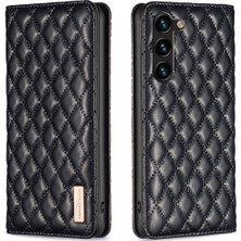 Yihang Boutique Samsung Galaxy S24 Plus Için Kılıf Pu Deri Manyetik Toka Flip Folyo Koruyucu Kapak Tutucu Kılıf (Yurt Dışından)